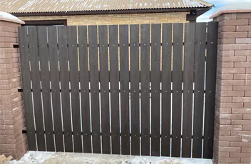 Заборная доска из ДПК